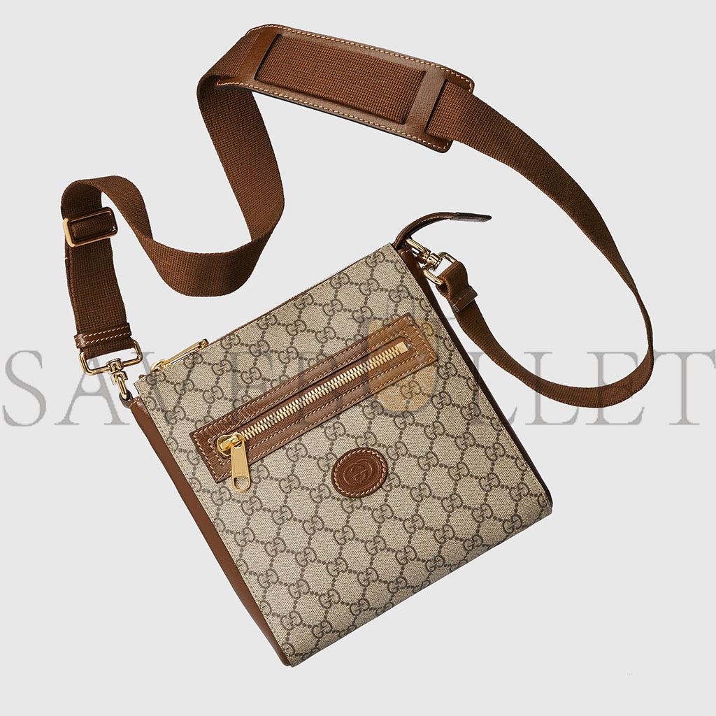 g*u*i gg S*p*e messenger bag 681021 (23.5*21*4.5cm)